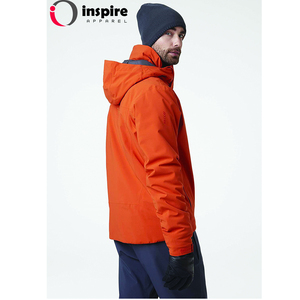 Men's Solid Front Finished Hooded Softshell <b>Jacket</b> <b>Fleece</b> <b>Lined</b> Winter Outdoor Windproof Quick Dry Breathable Workwear - Product Image 1