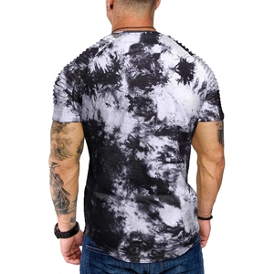T-shirts pour hommes de haute qualité 100% coton entièrement personnalisables à manches courtes col rond en tissu peigné sublimé personnalisé en solde - Product Image 3
