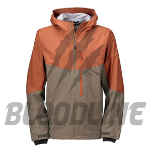 Veste d'extérieur coupe-vent à manches longues pour homme Bloodline, imprimé camouflage gris, vêtements de chasse d'hiver - Product Image 4