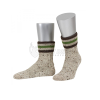 Chaussettes bavaroises de style allemand classique, tissu doux et respirant pour les événements culturels