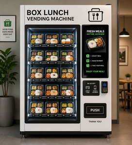 Máquina Expendedora <span class=keywords><strong>de</strong></span> Comida Rápida, Dispositivo Expendedor <span class=keywords><strong>de</strong></span> Comida Caliente Automatizado para Estaciones <span class=keywords><strong>de</strong></span> Servicio - Product Image 1