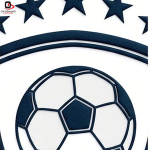 Écussons de football en acier durable, badges décoratifs écologiques pour vêtements et tenues d'équipes de football - Product Image 5