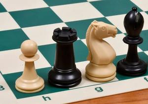 Pions d'échecs en plastique de la série Wholesale Player, 3,8 pouces, modèle King Tournament, design Staunton durable, au meilleur prix - Product Image 2