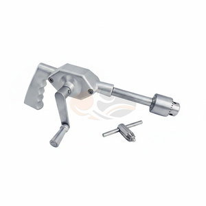 Bone <b>Hand</b> <b>Drill</b> Guide Orthopedic Surgical Instrument Precision Manual Bone Drilling Alignment Tool Reusable Stainless Steel - Product Image 1