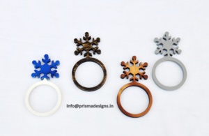 Anillos de Servilleta Cuadrados de Resina Azul Translúcido Elegantes al por Mayor para Hoteles, Bodas, Restaurantes, Accesorios de Mesa - Product Image 6