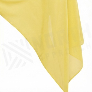 Women Solid Color Polyester Hijab Jersey Fabric Skin-Friendly Daily Wear Middle East Ethnic <b>Scarf</b> Shawl - Product Image 6