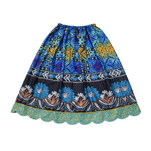 Faldas Bordadas Nuevas de Alta Calidad al por Mayor, Falda de Algodón Personalizada para Mujer, Estilo Islas del Pacífico, Diseños Personalizados, Faldas para Damas - Product Image 5