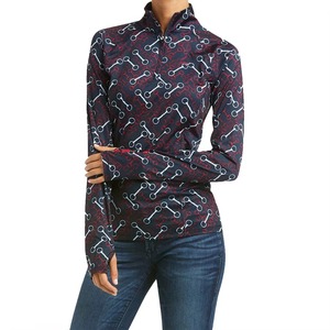 Ropa de Equitación Personalizada, Protección UV Deportiva, Impresión por Sublimación Digital, Secado Rápido, Camiseta de Manga Larga para Mujer, Ropa Interior Ecuestre - Product Image 4