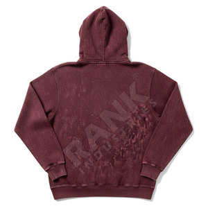 Nouvelles tendances : Sweat-shirts à capuche pour hommes en coton mélangé, délavés à l'acide, fabriqués avec les meilleurs matériaux, faible MOQ, prix abordable - Product Image 2