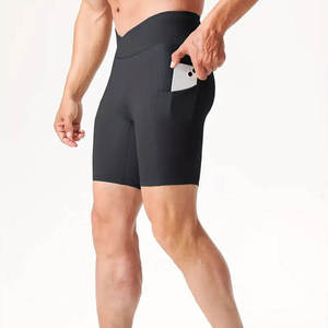 <b>Mens</b> Custom Logo <b>Compression</b> <b>Shorts</b> with Pocket Quick Dry Gym Fitness Workout Running Tights <b>Men's</b> Quick Dry Sport <b>Shorts</b> - Product Image 6