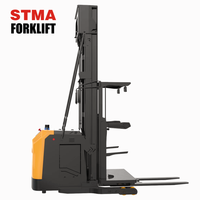 Carrello Elevatore Elettrico STMA da 1000kg-1500kg, Sollevatore a Batteria per Magazzino, Altezze 4m-7m