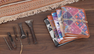 Carnet de notes en gros personnalisé en coton Kelim – Promotion Agendas, Planners, Journaux pour bébés et cadeaux - Product Image 6