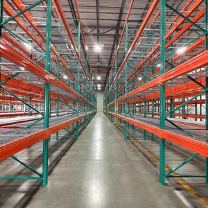 BHD Vietnam's Heavy-Duty Teardrop 5 Layer Galvanized Steel Pallet Rack <b>Storage</b> Solution for Narrow Spaces Corrosion Protection - Product Image 5