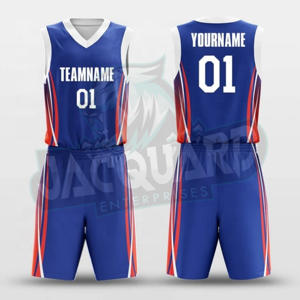 Maillot de basket-ball personnalisé à logo sur mesure, disponible en différentes couleurs et tailles, personnalisable, 100% polyester, vente chaude - Product Image 1