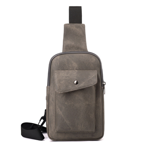 Lightweight Chest Bag With Adjustable <b>Shoulder</b> <b>Strap</b> Multiple Storage Pockets Secure Zipper Closure For Daily Carry Walking - Product Image 5