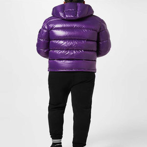 เสื้อแจ็คเก็ตพัฟเฟอร์ผู้ชายสีพื้นลำลองแฟชั่นใหม่ปี 2026 เสื้อแจ็คเก็ตพัฟเฟอร์ผู้ชายกันลมสไตล์สตรีทแวร์ - Product Image 6