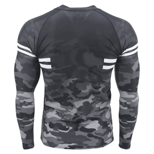 Rash Guard for Men Quick Dry Training Wear Running Cycling Swim Top Breathable Mens Rash Guard Sportswear Anti UV Quick Dry <b>Surf</b> - Product Image 6