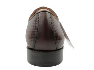 Zapatos Oxford de Vestir para Hombre, Color Marrón, con Cordones, Punta en Pico, Suela HM, para Oficina y Carrera Profesional, Color Sólido, para Todas las Temporadas - Product Image 4