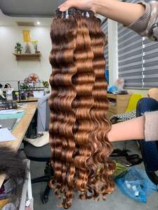 Extensión de cabello humano vietnamita 100% precio al por mayor barato con cabello ondulado virgen y remy de la mejor calidad - Product Image 6