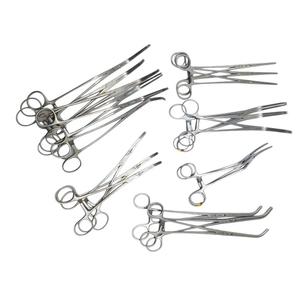 Pinzas Vasculares Aórticas de Exclusión, 20 Piezas, Instrumento Quirúrgico Cardiovascular - Product Image 1