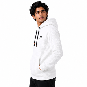Sweat-shirts à capuche épais pour hommes, personnalisés, en molleton de coton, style streetwear, pull-over, sweat-shirt d'hiver premium, fabricant de vêtements OEM, vente en gros - Product Image 2