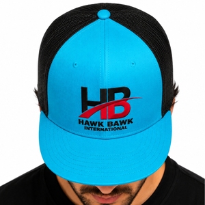 Casquette Snapback Ajustable en Maille Brodée Personnalisée – Broderie Premium, Ventilation Optimale, Style Moderne - Product Image 4