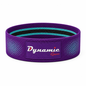 Bande de résistance moyenne en latex pour les hanches, idéale pour le yoga et l'entraînement physique, boucle d'exercice confortable pour adultes - Product Image 3