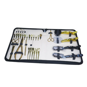 Kit d'outils réutilisables en acier inoxydable de qualité chirurgicale pour l'installation et le retrait d'extensions capillaires, avec pinces à micro-perles, prix FOB de gros - Product Image 5