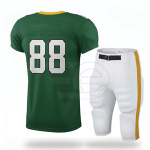 American Football Uniform Breathable Lightweight Fabric With Enhanced Stitching For <b>Long</b> Training And Competitive <b>Match</b> Use - Product Image 2