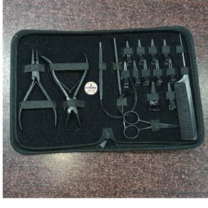 Kit de herramientas profesionales para extensiones de cabello, juego completo de acero inoxidable de alta calidad para uso en salón, precio al por mayor OEM - Product Image 2