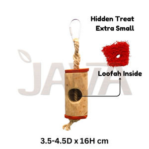 Juguetes Ecológicos de Bambú para Pájaros, para Esconder Premios, Artículos para Aves, Talla XS - Product Image 2