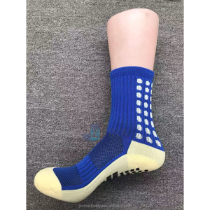 Strong <b>Grip</b> Football Soccer <b>Socks</b> Anti-slip Breathable Mesh Durable for Training High-quality Vietnam Factory Custom Logo - Product Image 6