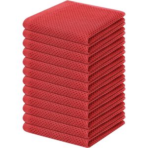 Set di Asciugamani da Bagno in Cotone 100% con Tessitura a Nido d'Ape e Strofinacci da Cucina - Product Image 1