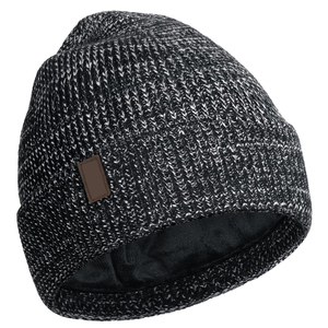 Gorro de Punto con Forro de Satén y Logotipo Personalizado para Hombre y Mujer, Gorro de Invierno Cálido con Forro de Seda, Gorro para el Cuidado del Cabello, Anti-Frizz - Product Image 4