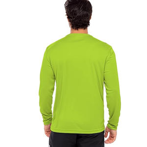 Camiseta Básica Lisa de Manga Larga para Hombre, Personalizable con Estampado, Camisetas Lisas de Manga Larga, Spandex/Poliéster - Product Image 3