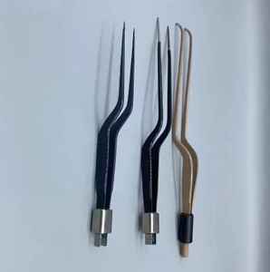Pinzas bipolares rectas y de bayoneta reutilizables de la mejor calidad, fabricadas con acero inoxidable alemán de primera calidad, altamente demandadas. - Product Image 6