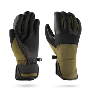 Mitaines de ski imperméables pour hommes et femmes avec doublures de gants, compatibles écran tactile, isolées, pour le snowboard - Product Image 2