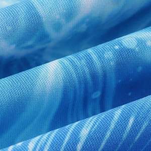 เสื้อฮู้ดดี้ตกปลาแบบแห้งเร็ว UPF ป้องกันแสงแดด ออกแบบเองได้ตามสั่ง ขายส่ง ผลิตจากผ้าสแปนเด็กซ์/โพลีเอสเตอร์ พร้อมหน้ากากในตัว รับผลิตแบบ OEM แบรนด์ส่วนตัว - Product Image 4