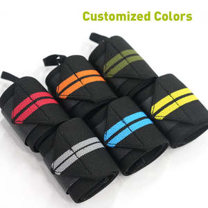 Mejor Precio, Muñequeras Ligeras, Transpirables y Ajustables para Levantamiento de Pesas, Entrenamiento de Verano, Diseño de Logotipo Personalizado - Product Image 4