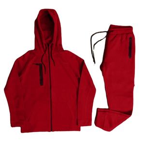 Chándal deportivo unisex con logotipo personalizado para correr, 85% poliéster, ropa deportiva de invierno, conjunto de Sudadera con capucha y pantalones de chándal, ropa de calle estampada - Product Image 4