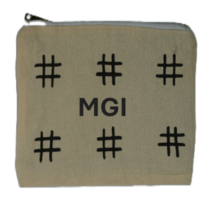 Luxury Fashion Eco-Friendly Small Canvas <b>Makeup</b> <b>Bag</b> 100% Cotton Custom Logo Printed Zipper Travel Cosmetic Pencil Pouch Gift - Product Image 4