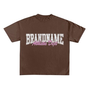เสื้อยืดผู้ชายผ้าฝ้าย 100% ทรงหลวม พิมพ์ลาย เสื้อยืดโอเวอร์ไซส์ผู้ชาย ผ้าฝ้ายหนา 240 GSM สีขาว พิมพ์ลายกราฟิก รับสกรีนโลโก้ - Product Image 4
