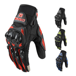 Guantes de Motocicleta Personalizados para Invierno, Impermeables, Antideslizantes, con Pantalla Táctil, para Ciclismo, Motocross, Carreras de Bicicleta, de Cuero - Product Image 4