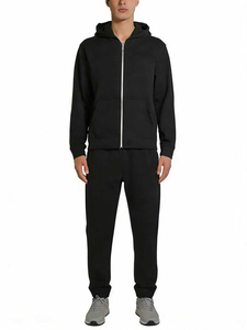 Conjunto de Sudadera con Capucha y Pantalones Deportivos Cómodos para Hombre, Chándal Informal de Dos Piezas, Ropa a Juego - Product Image 1