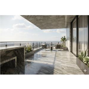 Losas de Granito Verde Kuppam de Diseño Único para Diseño de Interiores Modernos, Pisos de Oficina y Áreas de Recepción Disponibles para la Venta - Product Image 2