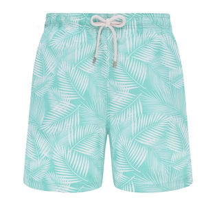 Custom Logo <b>Mens</b> Summer Swimming Shorts Swim <b>Trunks</b> Casual Printed Knitted Eco-Friendly Elastic Waist Quick Dry Beach Wear - Product Image 3