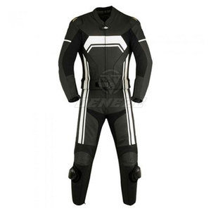 Traje de Motocicleta de Cuero Genuino Cómodo, Hecho en Fábrica, Venta Caliente, Traje de Motocicleta Cortavientos de Alta Calidad - Product Image 3