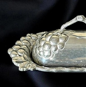 Royal Style Silver Brass Butter Dish With Lid Perfect For Hotels Restaurants And Luxury Table Setup Keeps Butter Fresh - Product Image 5