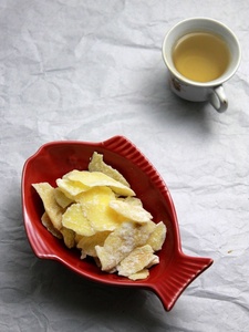 Rodajas de Jengibre Seco Suave, Selección Premium, Sabor Auténtico, Bocado Tierno, Calidad Superior, Paquete de Snacks para el Día a Día - Product Image 5