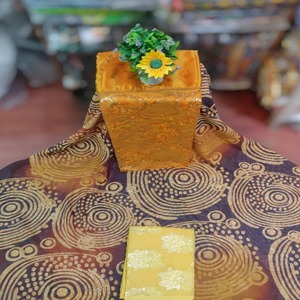 Tela de Voile con Puntos Circulares y Jacquard Dirac de Calidad Superior y Aspecto Premium para Vestidos de Niñas - Bodas y Ocasiones Especiales - Product Image 1